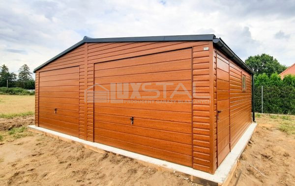 Metallgarage 7m x 6m - LUX93 – Bild 2