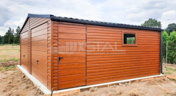 Metallgarage 7m x 6m - LUX93 – Bild 5