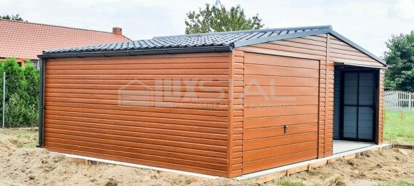 Metallgarage 7m x 6m - LUX93 – Bild 8