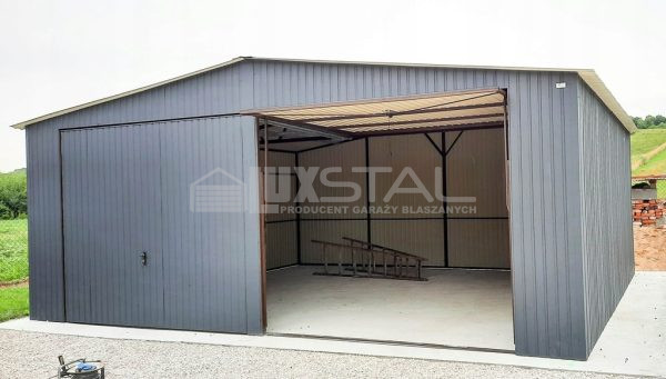 Metallgarage 7m x 7m - LUX55 – Bild 3