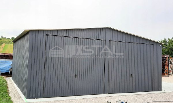 Metallgarage 7m x 7m - LUX55 – Bild 5