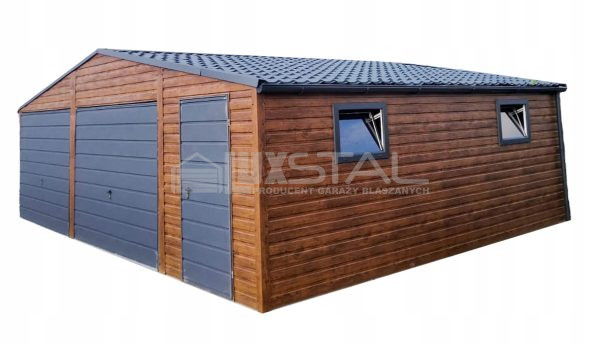 Metallgarage 8m x 7m - LUX31
