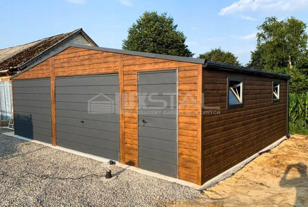 Metallgarage 8m x 7m - LUX31 – Bild 6