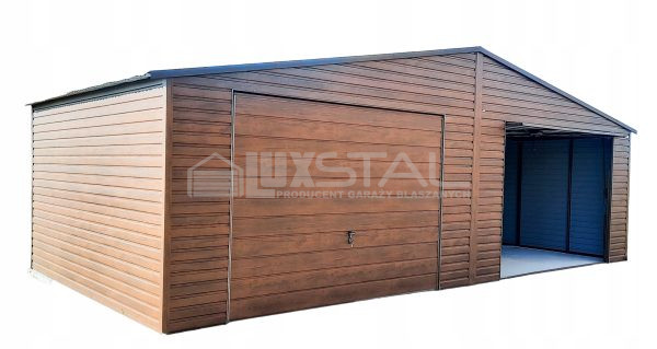 Metallgarage 8m x 6m - LUX54 8x6