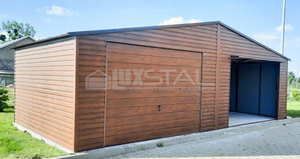 Metallgarage 8m x 6m - LUX54 8x6 – Bild 2