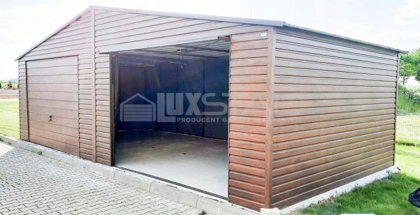 Metallgarage 8m x 6m - LUX54 8x6 – Bild 3