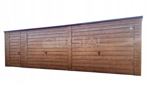 Metallgarage 8m x 6m - LUX46