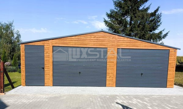 Metallgarage 8m x 7m - LUX91 8x7 – Bild 2
