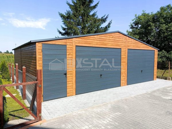 Metallgarage 8m x 7m - LUX91 8x7 – Bild 5