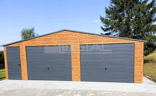 Metallgarage 8m x 7m - LUX91 8x7 – Bild 7