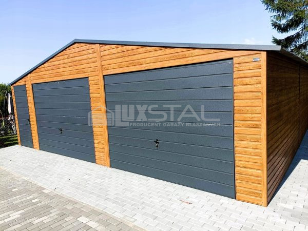 Metallgarage 8m x 7m - LUX91 8x7 – Bild 8