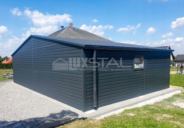 Metallgarage 9m x 6m - LUX5 – Bild 6