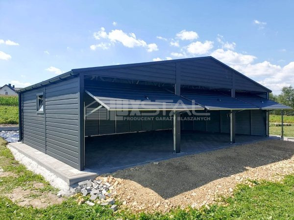 Metallgarage 9m x 6m - LUX5 – Bild 7