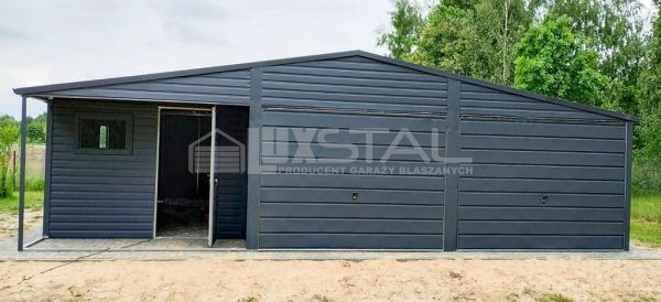 Metallgarage 9m x 6m - LUX25 – Bild 6