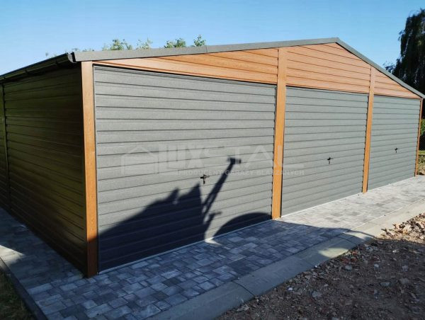 Metallgarage 9m x 6m - LUX33 – Bild 6