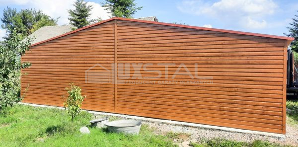 Metallgarage 9m x 6m poziom - LUX90 – Bild 2