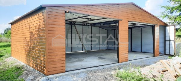 Metallgarage 9m x 6m poziom - LUX90 – Bild 5