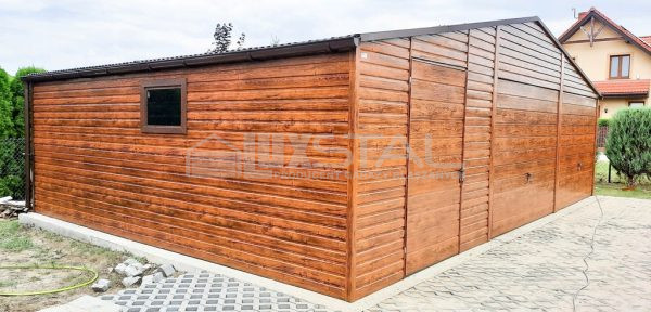 Metallgarage 9m x 7m poziom -  LUX84 – Bild 5