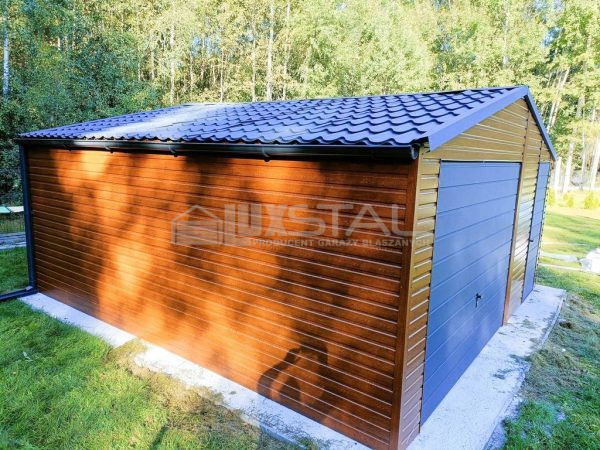 Metallgarage 5m x 6m - LUX40 5x6 – Bild 2