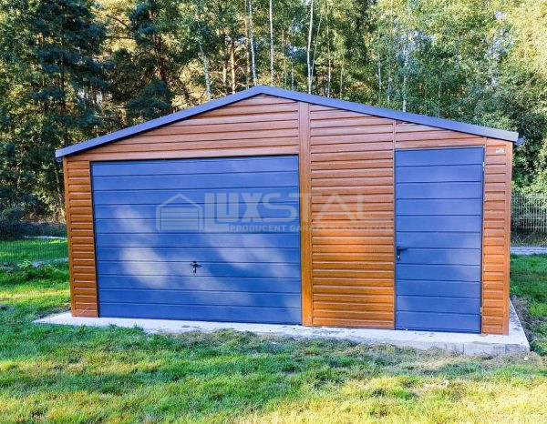 Metallgarage 5m x 6m - LUX40 5x6 – Bild 4