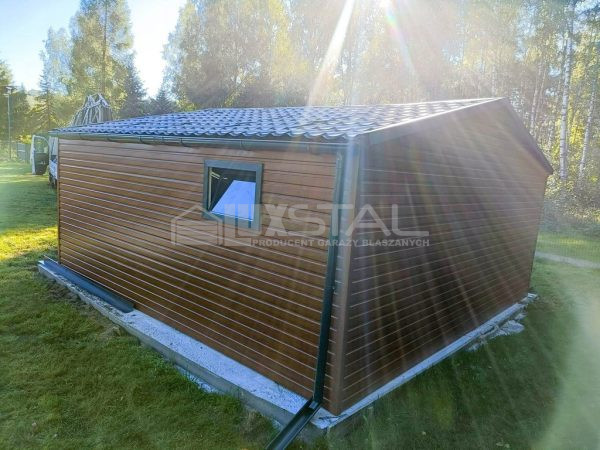 Metallgarage 5m x 6m - LUX40 5x6 – Bild 5