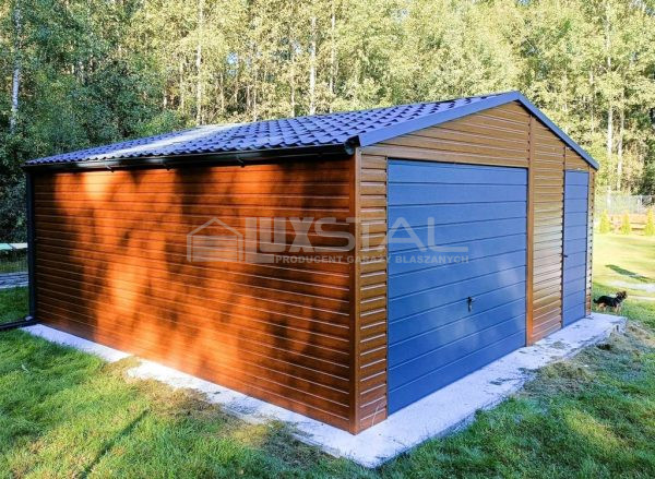 Metallgarage 5m x 6m - LUX40 5x6 – Bild 8