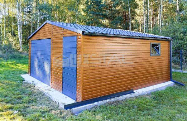 Metallgarage 5m x 6m - LUX40 5x6 – Bild 9