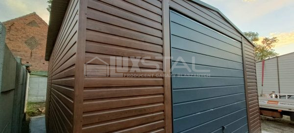 Metallgarage 5m x 7m poziom - LUX110 – Bild 6