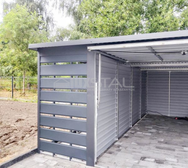 Metallgarage 3m x 5m - LUX17 – Bild 2
