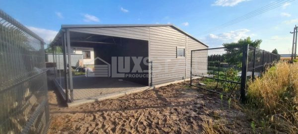 Metallgarage 6m x 6m - LUX22 – Bild 4