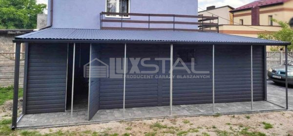 Metallgarage 3,5m x 7m -  LUX29 – Bild 5