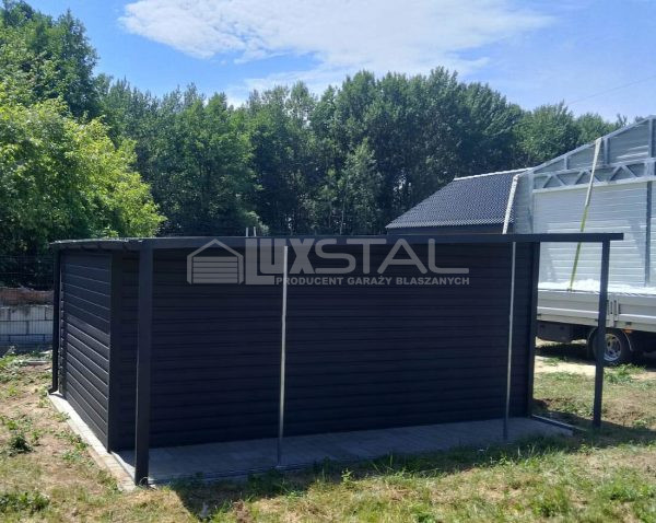 Metallgarage 3m x 5m - LUX13 – Bild 4