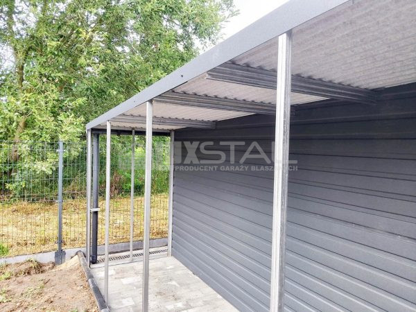 Metallgarage 3m x 5m - LUX17 – Bild 7