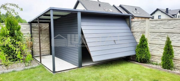 Metallgarage 3m x 5m - LUX62 – Bild 7