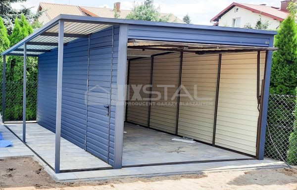 Metallgarage 3m x 5m - LUX62 – Bild 10
