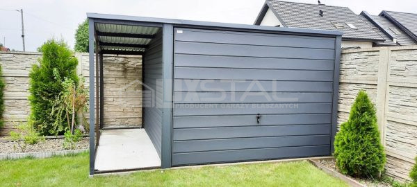 Metallgarage 3m x 5m - LUX62 – Bild 11