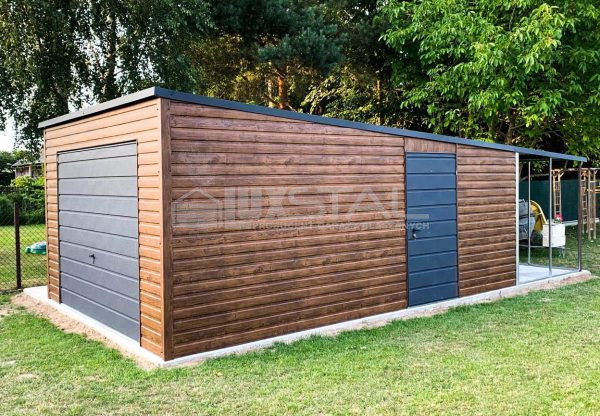 Metallgarage 4m x 6m - LUX30 – Bild 4