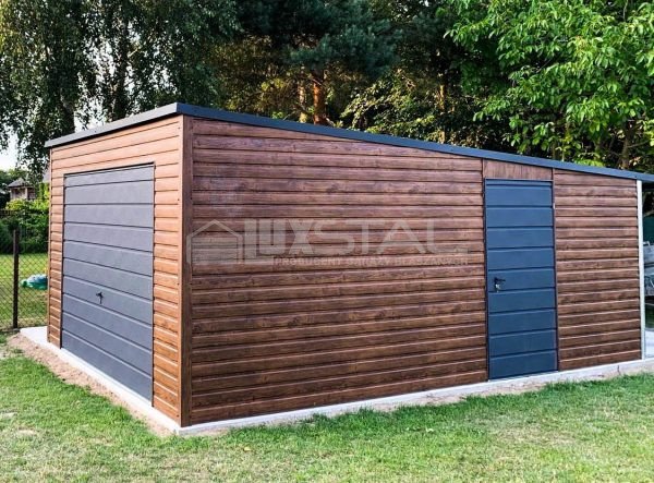 Metallgarage 4m x 6m - LUX30 – Bild 5