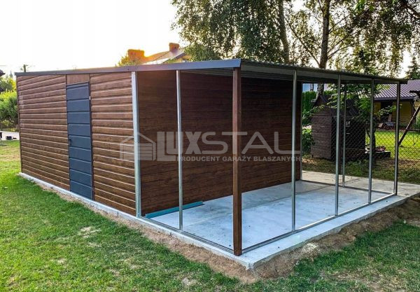 Metallgarage 4m x 6m - LUX30 – Bild 9