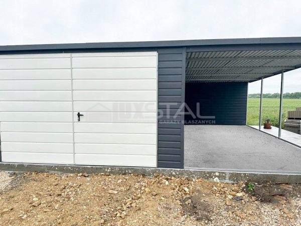 Metallgarage 4m x 6m - LUX45 – Bild 3