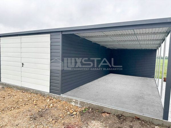 Metallgarage 4m x 6m - LUX45 – Bild 5