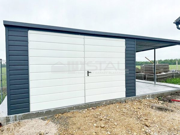 Metallgarage 4m x 6m - LUX45 – Bild 7