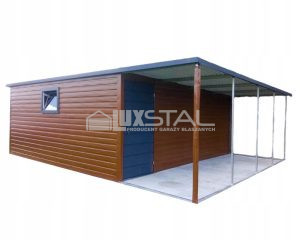 Metallgarage 6m x 5m - LUX27