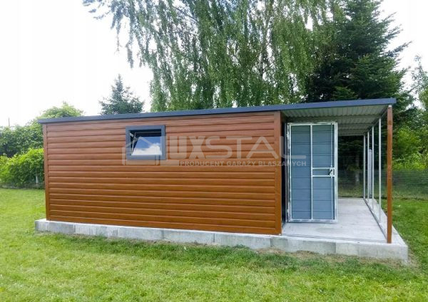Metallgarage 6m x 5m - LUX27 – Bild 4