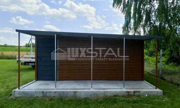 Metallgarage 6m x 5m - LUX27 – Bild 5