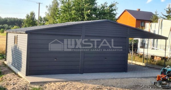Metallgarage 6m x 6m - LUX22 – Bild 6