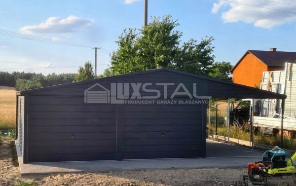 Metallgarage 6m x 6m - LUX22 – Bild 10