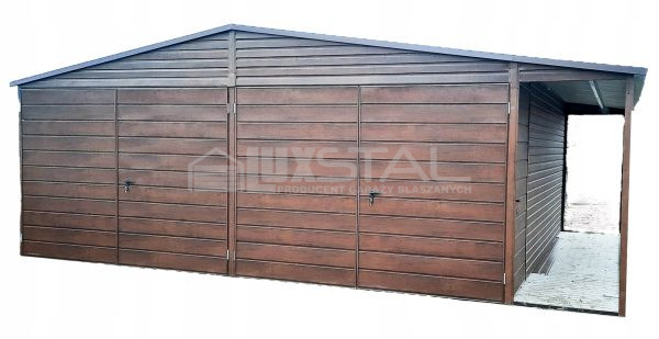 Metallgarage 6m x 5,8m - LUX76