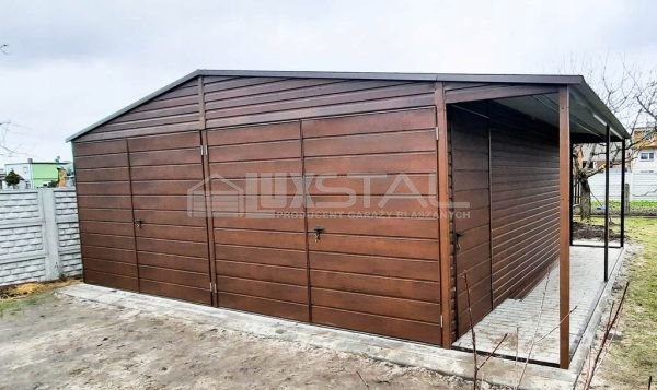 Metallgarage 6m x 5,8m - LUX76 – Bild 2