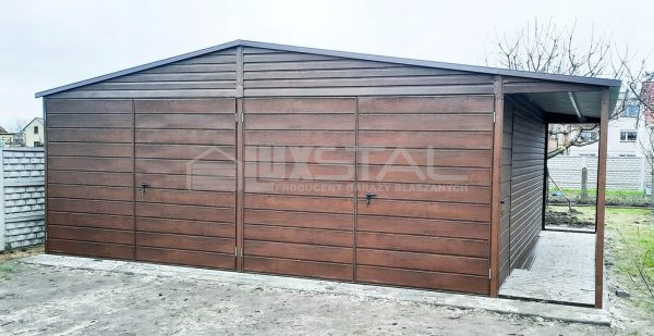 Metallgarage 6m x 5,8m - LUX76 – Bild 3